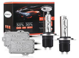 Foto van Auto motor accessoires xenon h7 ac 55w slim ballast kit hid headlight bulb 12v h1 h3 h11 4300k 6000k