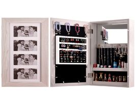 Foto van Meubels kingyee cosmetic storage cabinet makeup mirror decorative photo frame objective jewelry