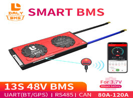 Foto van Elektronica daly 18650 smart bms 13s 48v 80a 100a 120a bluetooth 485 to usb device ntc uart software