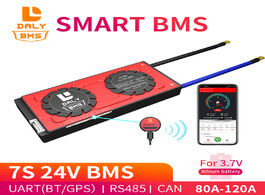 Foto van Elektronica daly 18650 smart bms 7s 24v 80a 100a 120a bluetooth 485 to usb device ntc uart software 