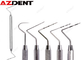 Foto van Schoonheid gezondheid 1 pc azdetn dental stainless steel periodontal probe with scaler explorer inst