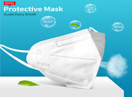 Foto van Beveiliging en bescherming protective face mask kn95 masks filtration mouth dust respirator adaptabl