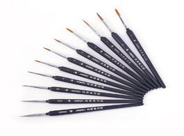 Foto van Huis inrichting miniature paint brush set professional nylon acrylic painting thin hook line pen art
