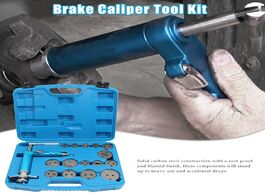 Foto van Auto motor accessoires 17 piece car brake caliper tool kit pneumatic air rear disc piston pad compre