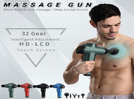 Foto van Schoonheid gezondheid 2020 new 7800r lcd display body massage gun exercising muscle electric massage