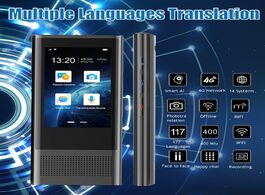 Foto van Elektronica boeleo w1 3.0 ai translator 117 languages wifi 4g offline portable voice device smart bu