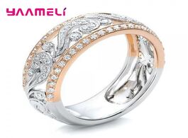 Foto van Sieraden 925 sterling silver jewellery ring for women wedding engagement party accessories popular h