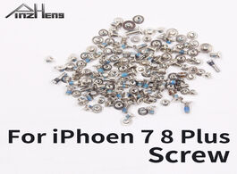 Foto van Telefoon accessoires pinzheng complete screw kit for iphone 7 8 plus set replacement 2 bottom dock s