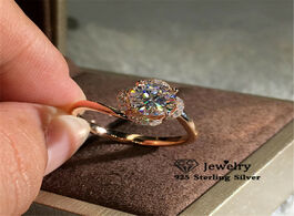Foto van Sieraden cc wedding rings for women cubic zirconia twist arm flower ring promise bridal engagement f
