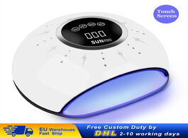 Foto van Lampen verlichting 72w led lamp nail dryer touch screen 33 leds uv for drying gel 10 30 60 99s timer