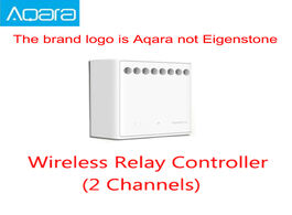 Foto van Beveiliging en bescherming original mijia aqara two way control module wireless relay controller 2 c