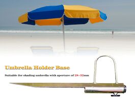 Foto van Meubels new protable sun beach umbrella stand spike fishing parasol ground anchor holder