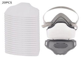 Foto van Beveiliging en bescherming 20pcs mask filter safety protective anti dust cotton pm2.5 for 3700 half 