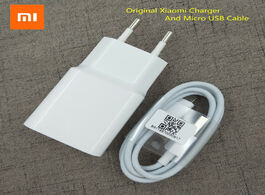 Foto van Telefoon accessoires xiaomi usb charger eu plug adapter 5v2a original travel charging micro cable fo