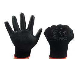 Foto van Gereedschap anti cut safety gloves pu coating xl multipurpose working for garden builders car repair