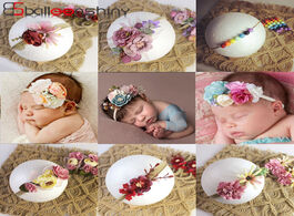 Foto van Baby peuter benodigdheden balleenshiny princess flower headband newborn boy girl artificial floral p