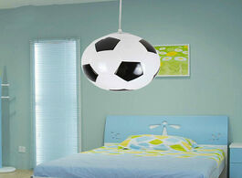 Foto van Lampen verlichting football pendant light for creative children bedroom lights balcony led lamp drop