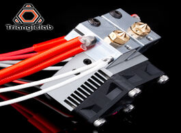 Foto van Computer trianglelab multi extrusion dual cooling chimera 2 in out for 3d printer e3d hotend upgrade