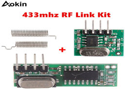 Foto van Elektronica componenten 433 mhz superheterodyne rf receiver and transmitter module 433mhz remote con