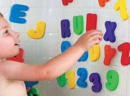 Foto van Huis inrichting new 36pcs baby kids children floating bathroom bath tub toy foam letters numbers sti