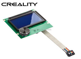 Foto van Computer creality 3d printer parts controller display lcd 12864 blue screen cable for ender 3 pro 5 