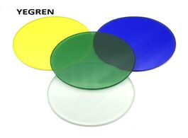 Foto van Gereedschap 1 piece optical filter diameter 32mm transparent green blue yellow frosted white glass f