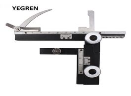 Foto van Gereedschap yegren metal attachable mechanical stage x y movable with scale ruler microscope accesso