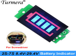 Foto van Elektronica battery indicator 2s 8.4v 3s 12.6v 4s 16.8v 5s 21v 6s 25.2v 2 to 7 series lithium capaci