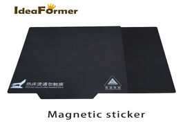 Foto van Computer 3d printer parts new magnetic bed tape for print sticker 150 200 214 220 235 310mm square b
