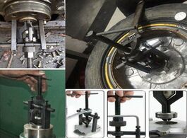 Foto van Auto motor accessoires 3 jaw inner bearing puller gear extractor heavy duty automotive machine tool 