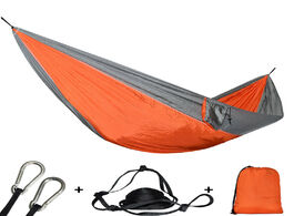 Foto van Meubels 210t nylon material hammock high quality durable safety adult hamac for indoor outdoor hangi