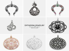 Foto van Sieraden twist infinity pendants 2018 new fashion jewelry 925 sterling silver ethnic gift for women 