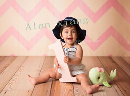 Foto van Huis inrichting 1 sign baby photo prop first birthday one wooden age numbers photography props