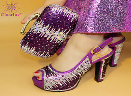 Foto van Schoenen italy shoe and bag!! african bag set high heel italian with matching best selling ladies