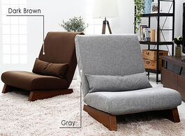 Foto van Meubels floor folding single seat sofa bed modern fabric japanese living room furniture armless loun