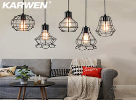 Foto van Lampen verlichting karwen vintage retro pendant lights hanglamp lamparas de techo colgante moderna h