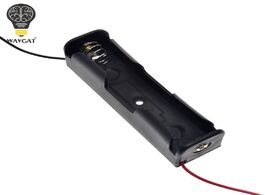 Foto van Elektronica componenten 10pcs 18650 battery li ion 3.7v clip holder box case black with wire lead ho