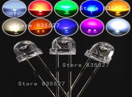 Foto van Lampen verlichting 1000pcs mix 5mm led f5 assorted kit straw hat warm white green red blue uv yellow