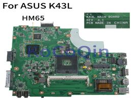 Foto van Computer kocoqin laptop motherboard for asus k43l x44h x84h k84l k43ly mainboard rev 3.1 hm65