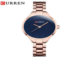 Foto van Horloge curren top brand fashion ladies watches stainless steel band quartz female wrist watch gifts