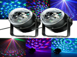 Foto van Lampen verlichting mini rgb led crystal magic ball stage effect lighting lamp bulb party disco club 