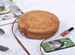 Foto van Tassen bags for women 2019 rieten round straw bag summer strandtas bolso mimbre sac de plage bolsa f