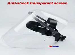 Foto van Beveiliging en bescherming 1pcs safety mask transparent pc mirror abs headband protective anti shock