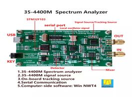 Foto van Computer spectrum analyzer usb ltdz 35 4400m signal source with tracking module board rf frequency d