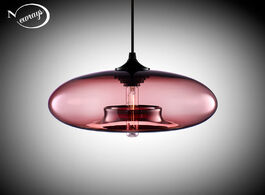 Foto van Lampen verlichting nordic modern hanging loft 7 color glass lustre pendant lamp industrial decor lig