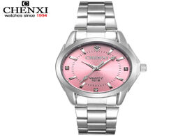 Foto van Horloge 6 fashion colors chenxi cx021b brand relogio luxury women s casual watches waterproof watch 