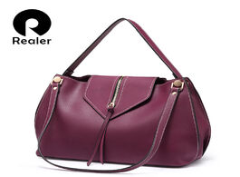 Foto van Tassen realer women handbags designer crossbody shoulder bags artificial leather high quality hobos 