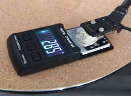 Foto van Elektronica 10g 0.01g lcd digital dynamomter turntable stylus force balance gauge with calibration w