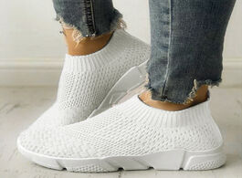 Foto van Schoenen women shoes slip on white sneakers for vulcanize basket femme super light casual chunky