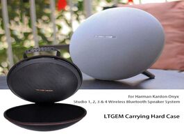 Foto van Elektronica ltgem case for harman kardon onyx studio 1 2 3 4 wireless bluetooth speaker system. fits